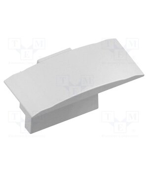 PA-ZASGLAXMW-00 Cap for LED profiles; silver; 10pcs. BjxrBFsIMCo4VZMuHhomNxuL1QHXOXvDwl5tZ5UjUnc