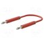 64.1070-10022 Test lead; 60VDC; 30VAC; 19A; banana plug 4mm,both sides; Len: 1m 1gD8MT7iKGTtKmk15BzJGaQO5Rvrl8vv0SAqO5XUe0E