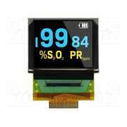 NHD-1.8-160128B Display: OLED; graphical; 1.8"; 160x128; Dim: 42.7x33.4x1.6mm; RGB 5mkxgYNeEbb7CeBKUl276UySFCMSc7WvEzL0rydh1DE
