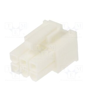 10127815-06LF Connector: wire-wire/PCB; plug; female; PIN: 6; Minitek® Pwr 4.2 17J5g4OxnmJnL6DGFu2cJl2hIfCZp6ur3sXE_EU0wEU