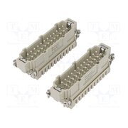 DE-048-MS Connector: HDC; contact insert; male; DE; PIN: 48; 48+PE; UL94V-0 zZVyqFD1ML1uSxJXUn_3vyYbD28koYbEq-sZquG3eAg