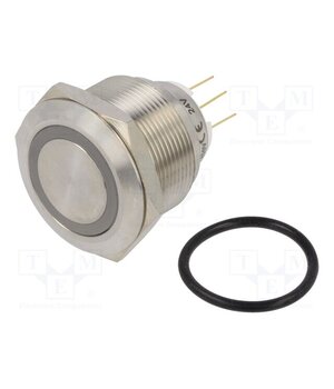 LAS1GQ25-11E/R/24V/S Switch: vandal resistant; Pos: 2; SPDT; 3A/220VAC; 5A/24VDC; IP65 WEI-L3blk0gJISaaRZ-e2NqJDBL8tVdJzLECAEsswVk