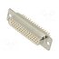 HD-D44SY/2 Connector: D-Sub HD; PIN: 44; socket; female; on PCBs; straight; THT lc88ZoG-sOJmVaN7I23vQzETRV_RnuHH7AHO6HuBcVo