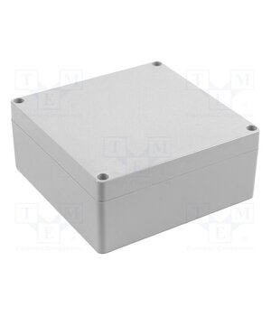 1554Q2GY Enclosure: multipurpose; X: 140mm; Y: 140mm; Z: 60mm; 1554; grey; IP68 ZmD9kKzwc3wuZuLuzB4WCDnjOTOLWrJKlPcl7guRSN4