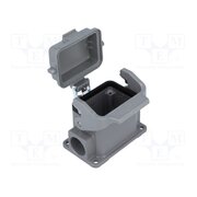09300061256 Enclosure for connectors: HDC; size 6B; Han; IP65; with latch Q8h6KjiYrXCpR9GbrxFEaWZPgZ5oiwnsWWsElTcee-I