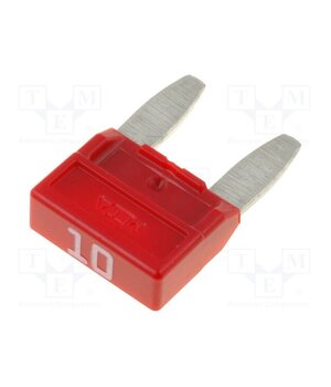 MINIVAL 10A Fuse: fuse; 10A; 32VDC; automotive; 11.9mm; MINIVAL NvUh014rfoD64C_hc-HfgUbhltaLVUOG1i2RviNXT88