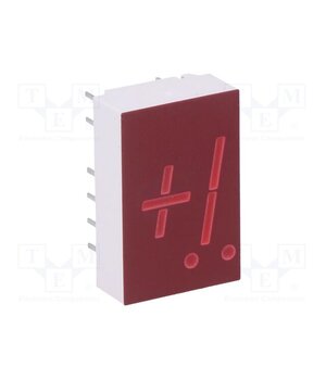 5082-7656 Display: LED; 10.9mm; 0.43"; red; 0.34÷0.8mcd; Dim: Ø19.05mm resDPuK2BemwAkT2h1KG74F4fGoRymSxYw_FDpv1Qoc