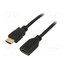 61307 Cable; HDMI socket,HDMI plug; HDCP 2.2,HDMI 2.0; 1m; black cYuXiTSAp0Lua2lntAMRTO3JWLMJy7BkeFc4m-e8pBM