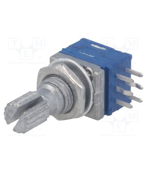 PTD902-1015K-A104 Potentiometer: shaft; 25mW; 100kΩ; ±10%; 300°; for PCB; logarithmic tz74eJ4_5zjwSYzLu8lgGNEENgB0XxteHoQoBa5lk_M