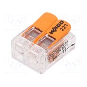 221-612 Quick splice; 221; 41A; 450V; for cable; spring clamp; 0.5÷6mm2 Q2CUFwq6hWslQWrAaTeSqnT_u6ympgn4lG9Pp8uonW4