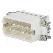 C14610A0101024 Connector: HDC; contact insert; male; 16A; 250V; PIN: 10; 10+PE ajv0KaqM7vQ9579qxJoUWSWjrLsG4j2nHLptOi5sTYg