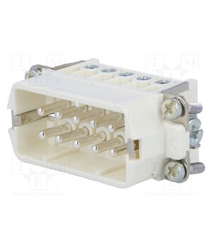 C14610A0101024 Connector: HDC; contact insert; male; 16A; 250V; PIN: 10; 10+PE ajv0KaqM7vQ9579qxJoUWSWjrLsG4j2nHLptOi5sTYg