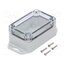 ZP90.60.40SUJP TM PC Enclosure: multipurpose; X: 60mm; Y: 90mm; Z: 40mm; ZP; polycarbonate OMC6Fd3mp61SkdnDEMEIX_PX2sFDZb7hqbNdCCYe6Hg