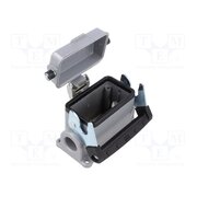 10036900 Enclosure for connectors: HDC; size H-B 10; with latch; straight MvS3fgjs0geuUZvzqBxzoqko7astx-wSjrrcUmd6QHY