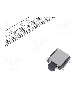 TL3901AGQF180 Microswitch TACT; SPST; Pos: 2; 0.05A/12VDC; SMD; none; 1.77N; black _qOdHge0ioI5E0KjJuz8AJatdqE6-YA2PbvZ5Hr-QEA