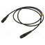 64.1024-10021 Test lead; 60VDC; 30VAC; 32A; banana socket 4mm,both sides; black 9d1XF14kvnnCEefBCo30YAMCDlivTU_GK_LArQ3DHeE
