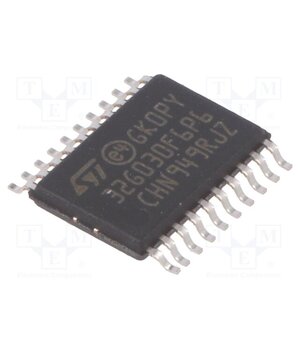 STM32G030F6P6 IC: STM32 ARM microcontroller; 64MHz; TSSOP20; 2÷3.6VDC; -40÷85°C iSaLVp9S0CMJSr5ohQ_V9Hg1aK49k7jL_X9jA1lAwnY