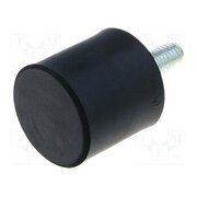 DVA.4-20-30-M6-18-55 Vibroisolation foot; Ø: 20mm; H: 30mm; Shore hardness: 55±5; 285N UbYLOV1SEA_Ev-raeIViiLOP34D3H8au1XB_Fr8Xo1c