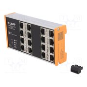 PNF16T Switch Ethernet; managed; Number of ports: 16; 18÷30VDC; RJ45 ZpPrfXjb9Qn1XGo9AiyzdUgY6rcSHUUI0xKdnYuUtv0