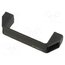 M.443/140-8-CH BLACK-ESD-C Holder; technopolymer PA; black; H: 41mm; L: 137mm; W: 26mm; ESD JlsMEQPe-I7HGbl3Fh6mfV1-oU6DBf9mpPDHSP8LBMI