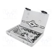 0070800016100 Kit: taps; Kit: taps,threading dies,tap wrench,diestock; 16pcs. RWGJ2iSEmyqjhtGENCcFWs1RNI_VfHBTNrOdyaSNB5g