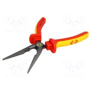 431014 Pliers; insulated,straight,half-rounded nose,elongated; 200mm Yn2ktQ8DrXwtR1eyxAD_PEoi0sT8md0sr9YAtpzKSCM