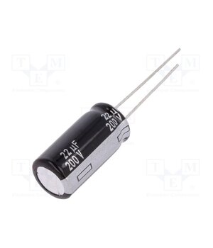 EEUEB2D220 Capacitor: electrolytic; low ESR; THT; 22uF; 200VDC; Ø10x20mm; ±20% aOs4UoKtL0zmrG45s1AKasBwV0BOMkgx3nGuSIGEtbE
