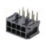10127720-081GLF Connector: wire-board; socket; male; PIN: 8; Minitek® Pwr 3.0; THT VixE-UMqdqQJALo71AyQfOLk4qKH0T1LSfCeduI7Ppw
