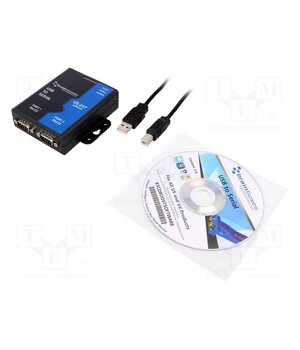 US-257 Converter; RS232/USB; Number of ports: 2; IP30; 97x101x25mm 62jyq6Fvq8MLNxxeXuQ-IaoExRgcAiZJijr2ocQItSk