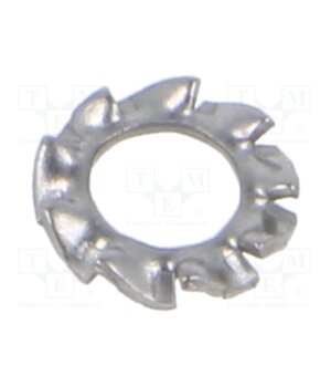 1254081 Washer; round; D=6mm; A2 stainless steel; DIN 6798A; BN 675 gTP1bChgxxGSzu80Jyraftg00Nqw7W4C2E6sEqNA5Ls