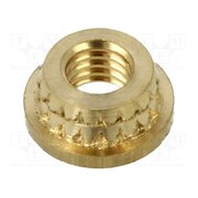 0006M3 Threaded insert; brass; M3; BN 37905; L: 1.85mm; for plastic vWyDEUtaTZZGVO2dtGw7xUWlNQlBrTNja_NSOuqeS3Q