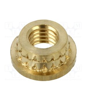 0006M3 Threaded insert; brass; M3; BN 37905; L: 1.85mm; for plastic vWyDEUtaTZZGVO2dtGw7xUWlNQlBrTNja_NSOuqeS3Q