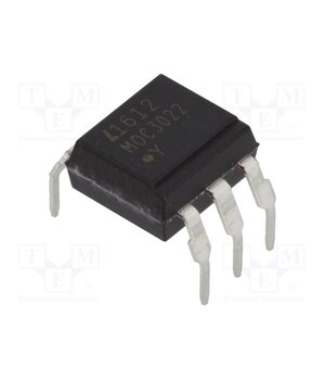 MOC3022M Optotriac; 5kV; Uout: 400V; without zero voltage crossing driver Uz6hznKItmDXwIP3-utDW6xBdSwf4MlYiAyv9cwG_Do