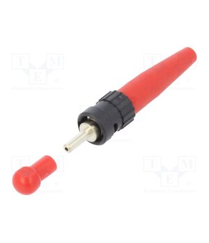 29125099 Connector: fiber optic; plug; ST(BFOC); crimped; for cable fAo7Mk5yn6gTFAnmfaTl2YtclwztLGAOtRKdXL_qDCw