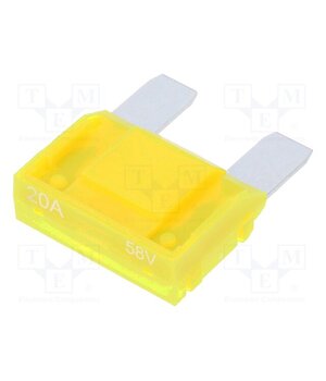 343430-58V Fuse: fuse; 20A; 58VDC; automotive; 29mm; tin alloy ToLBi8oGddLZe0BiHwLjjAfaNSQW_YWkdtleWf8C8wI