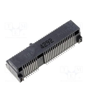 119A-80A00-R02 Connector: PCI Express mini; horizontal; SMT; gold-plated; PIN: 52 jWxrp4koAaQU36E5mOI-v1C9-NgKfhaCfUXh6m61YS8