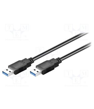 93928 Cable; crossover,USB 3.0; USB A plug,both sides; 1.8m; black elWvO1MGaWU8b64eqHz2Wo1DShwY4IFEOgm3zo20hIQ