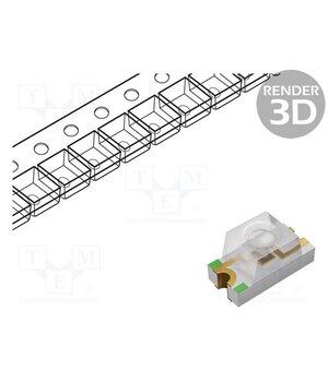 11-21SYGC/S530-E1/3T LED; yellow green; SMD; 1206; 19÷29mcd; 2÷2.4VDC; 3x1.5x1.5mm; 60° cDQq0DMR0B2wvvnLnZvFagzAFP_FQBkhtFi0S4ZRA0s