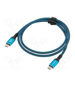 CA-CMCM-45CU-0015-BK Cable; USB 4.0; USB C plug,both sides; nickel plated; 1.5m; box JCIslcXSJA_EFldBpDDQbsz0tE_4P9wOpqA4XvbMvbo