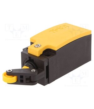 LS-11D/L Limit switch; lever R 20mm, plastic roller Ø13mm; NO + NC; 6A Q21yk7rxhieqjG9EG5PPscBxYzmI_r4OJJWBguZddsk
