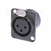 Ligzda XLR 3-kontaktu, NEUTRIK, NC3FD-L-B-1 CLI450N03.jpg