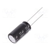 EEUEB2C220 Capacitor: electrolytic; THT; 22uF; 160VDC; Ø10x20mm; Pitch: 5mm r5Pmz1A4RZdCZ3XmWhcTvrw7686bmzPYM1hcamCs4Vk