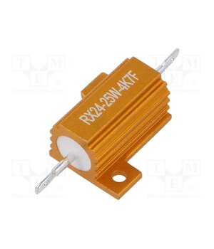 AHP25W-4K7F Resistor: wire-wound; with heatsink; 4.7kΩ; 25W; ±1%; 30ppm/°C WO7XFyjVNt8mHMWj3Ji8GwHzYLiGynLEnc0fI3gm2YY