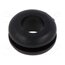 10071519 Grommet; Ømount.hole: 7.5mm; Øhole: 5.5mm; black; 0÷80°C; PVC W7YXxu36AKFu0xAMnZbzRwMPXwGwoUV8k3JczKQxSMk
