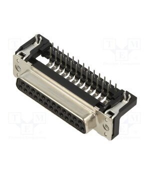 09663527611 Connector: D-Sub; PIN: 25; socket; female; on PCBs; angled 90°; THT 6PF7ohBmrpyPl82WTyFDD-gAi56WaJwLji4wcv-ljaE