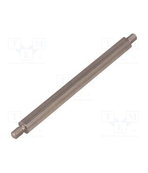 448X90 Screwed spacer sleeve; 90mm; Ext.thread: M5; hexagonal b9NRdiFcqTbwwYhgbdOfm5Nr12tZpjS_W0E7vWL6hdk