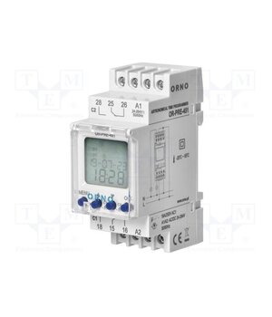 OR-PRE-451 Programmable time switch; 230VAC; Number of operation modes: 1 XJpuwqHd4F3RlNBmfKMu5VoQ24zVkcvMLMrY8ZDn7zQ