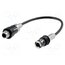 ZRS-AA-9 Cable; RAST II,SNAP plug; Car brand: Audi HCEK2OTw8BMdIPuB9TdRO7tUXCLU2lQvLY1FDCrXIHA