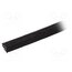 GRP1303/8 BLACK 50 FT Braid; ØBraid : 9.5mm; polyester; black; UL94V-0; incised U5ubpFEDp9Xoihj5RryVW8fXjTSvWvhzmUFGk3mJa1A