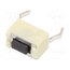 EVQPE504K Microswitch TACT; SPST; Pos: 2; 0.05A/12VDC; 6x3.5x3.5mm; 4.3mm 2dAFfDnRvzy1BYRdzOX0TlGpJGHNLxZdlZquFJb0vpQ
